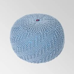 Alwes Knitted Pouf - Christopher Knight Home -Furniture Promotion Series GUEST 7bcf253d c58f 4094 ae7b 3b2c7cb3414b