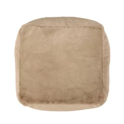 Cube Silkie Modern Glam Faux Fur Pouf - Christopher Knight Home -Furniture Promotion Series GUEST 7c44b615 28db 4ff5 9e49 e78588b3a4ba