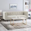 Ludwig Mid Century Modern Upholstered Tufted Sofa - Christopher Knight Home