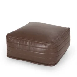 Baddow Contemporary Faux Leather Channel Stitch Rectangular Pouf - Christopher Knight Home 13 Baddow Contemporary Faux Leather Channel Stitch Rectangular Pouf - Christopher Knight Home -Furniture Promotion Series GUEST 7d4aca60 a3c2 4063 8220 84b4c66aacdb