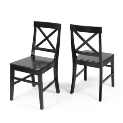 Set Of 2 Roshan Farmhouse Acacia Dining Chair - Christopher Knight Home -Furniture Promotion Series GUEST 7d97014d 738c 47c4 9640 6e68259906d0