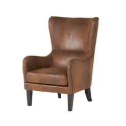 Lorenzo Studded Club Chair Brown - Christopher Knight Home 9 Lorenzo Studded Club Chair Brown - Christopher Knight Home -Furniture Promotion Series GUEST 8139fe9c 9a56 446e ba00 767484cc5e52