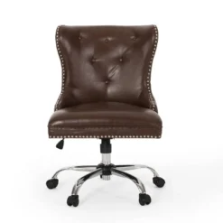 Bedell Contemporary Tufted Swivel Office Chair - Christopher Knight Home -Furniture Promotion Series GUEST 818b5964 e7ed 483f bf4d 8a6a184ebcdb