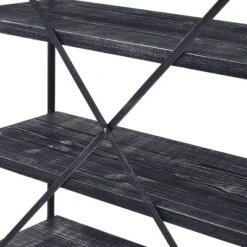 68" Farrells Industrial 5 Shelf Bookcase Gray - Christopher Knight Home -Furniture Promotion Series GUEST 822582aa 36a5 4cf3 9eb0 dea0d7f7c6bc