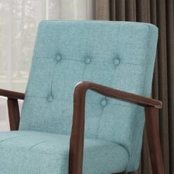 Marcola Mid Century Modern Upholstered Wood Framed Club Chair - Christopher Knight Home -Furniture Promotion Series GUEST 83f0e230 1b7e 4c54 9fd9 b8f646154615