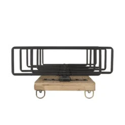 Toston Modern Industrial 8 Bottle Wall Mounted Wine Rack Natural/Black - Christopher Knight Home -Furniture Promotion Series GUEST 846ce01c cca7 4320 a34c 42f8f887c0c8