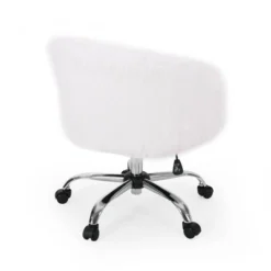Syosset Modern Glam Swivel Office Chair White/Silver - Christopher Knight Home 12 Syosset Modern Glam Swivel Office Chair White/Silver - Christopher Knight Home -Furniture Promotion Series GUEST 87c07771 5db2 404e b430 79a1a8eae5f0