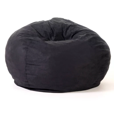 Madison Faux Suede Beanbag 5' - Christopher Knight Home 4 Madison Faux Suede Beanbag 5' - Christopher Knight Home - Image 4