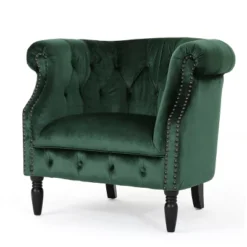 Akira New Velvet Club Chair - Christopher Knight Home -Furniture Promotion Series GUEST 89f3e3c2 c2fd 4f91 878e 8e64b7ba79e7