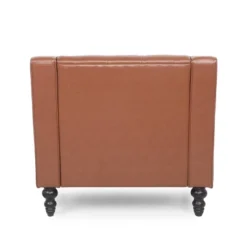 Furman Contemporary Tufted Club Chair Cognac - Christopher Knight Home 14 Furman Contemporary Tufted Club Chair Cognac - Christopher Knight Home -Furniture Promotion Series GUEST 8a04ae50 5910 4627 8f6d 01dcb6add320