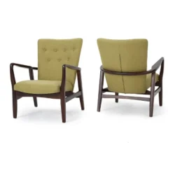 Set Of 2 Becker Upholstered Armchairs - Christopher Knight Home -Furniture Promotion Series GUEST 8b305f86 5d35 423f bf1a 77fdec38665b