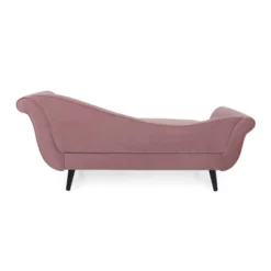 Calvert Contemporary Scroll Arms Velvet Chaise Lounge - Christopher Knight Home -Furniture Promotion Series GUEST 8ceb7a01 869c 4f4f a882 fff170b62c20