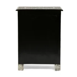 Deschutes Handcrafted Boho 3 Drawer Nightstand Silver - Christopher Knight Home -Furniture Promotion Series GUEST 8eed8f2a 5398 4a62 9cf7 336a6b8dba0d