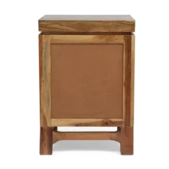 Set Of 2 Wadley Boho Handcrafted Acacia Wood Nightstands Natural - Christopher Knight Home -Furniture Promotion Series GUEST 9072ad11 d236 4279 8db6 f90556a60f54