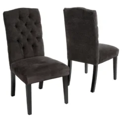 Set Of 2 Crown Top Dining Chairs - Christopher Knight Home -Furniture Promotion Series GUEST 90b33605 dd9f 40e5 9fb0 0f2fad399598