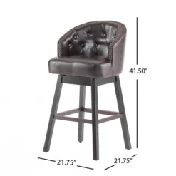 Set Of 2 30.5" Ogden Barstool Brown - Christopher Knight Home 15 Set Of 2 30.5" Ogden Barstool Brown - Christopher Knight Home -Furniture Promotion Series GUEST 90feccec c15c 47c0 a07c 930cdfd15f89