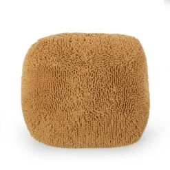 Moloney Modern Microfiber Chenille Round Pouf - Christopher Knight Home -Furniture Promotion Series GUEST 91efeedf 7b0c 4760 a410 ab03f7e06fe9