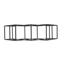 Mcclellan Modern Industrial 7 Bottle Tabletop Wine Rack Black - Christopher Knight Home -Furniture Promotion Series GUEST 920182cf ea95 4f58 81ef 2a78e489b42c