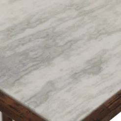 Zeyer Boho Glam Handcrafted Marble Top C-Shaped Side Table With Magazine Rack Natural White/Antique Brass - Christopher Knight Home -Furniture Promotion Series GUEST 92ace5ba b7ca 4eea 8374 52694721435b