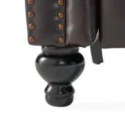 Walder Bonded Leather Press-Back Recliner Club Chair Brown - Christopher Knight Home -Furniture Promotion Series GUEST 92acfcef 01f9 4b6b b38c add0b56219a1