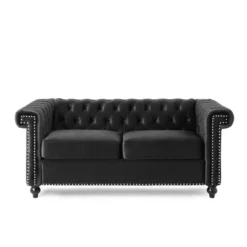 Brinkhaven Modern Glam Tufted Velvet Loveseat With Nailhead Trim - Christopher Knight Home 18 Brinkhaven Modern Glam Tufted Velvet Loveseat With Nailhead Trim - Christopher Knight Home -Furniture Promotion Series GUEST 931465da fe47 42fe 9be8 4ce9dca19648