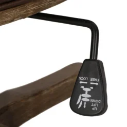 Coulee Contemporary Upholstered Roll Back Swivel Office Chair Dark Brown/Natural - Christopher Knight Home -Furniture Promotion Series GUEST 938a63e5 34a7 4889 a8d5 569f6a83ccb7