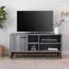Rattler Mid-Century Modern TV Stand With Storage For TVs Up To 43" - Christopher Knight Home