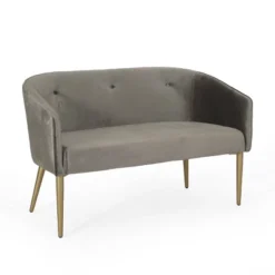 Brayer Modern Glam Tufted Velvet Loveseat - Christopher Knight Home 18 Brayer Modern Glam Tufted Velvet Loveseat - Christopher Knight Home -Furniture Promotion Series GUEST 949f9aed 4a75 4a1b 963e 5ef751be9bbc
