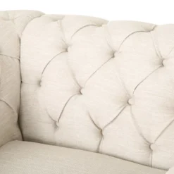 Voll Chesterfield Tufted Fabric Club Chair With Nailhead Trim - Christopher Knight Home -Furniture Promotion Series GUEST 94b14388 dc6c 4db7 8e32 ae3380dc1340