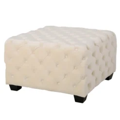 Piper Tufted Square Ottoman Bench - Christopher Knight Home -Furniture Promotion Series GUEST 94dfda1d bb05 4426 be00 cd0cfdc6405e