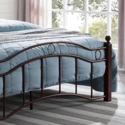 Queen Bouvardia Modern Contemporary Iron Bed - Christopher Knight Home 9 Queen Bouvardia Modern Contemporary Iron Bed - Christopher Knight Home -Furniture Promotion Series GUEST 96b157ad 10a2 46c6 a61d 346326bfa053