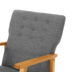 Harvey Mid-Century Modern Fabric Rocking Chair - Christopher Knight Home -Furniture Promotion Series GUEST 99ba676a e7b9 47fc 95e2 9d88dbed6159