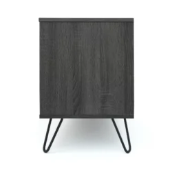 Isadora 71" Mid Century TV Stand For TVs Up To 74" Sonoma Gray/Black - Christopher Knight Home -Furniture Promotion Series GUEST 9ae67986 370c 4083 88b3 50fba6c6076a