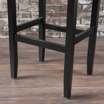 Set Of 2 Portman Backless Counter Height Barstools - Christopher Knight Home 3 Set Of 2 Portman Backless Counter Height Barstools - Christopher Knight Home - Image 3