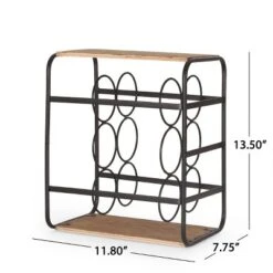 Rauser Modern Industrial 6 Bottle Tabletop Wine Rack Natural/Black - Christopher Knight Home 13 Rauser Modern Industrial 6 Bottle Tabletop Wine Rack Natural/Black - Christopher Knight Home -Furniture Promotion Series GUEST 9cabe4cf a38e 46ee 9f50 6c38d9c842fe