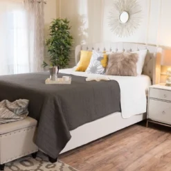 Queen Costello Upholstered Bed Set - Christopher Knight Home