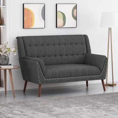 Kearney Traditional Glider Recliner With Pillow Top Arms Navy Blue Tweed - Christopher Knight Home 1 Kearney Traditional Glider Recliner With Pillow Top Arms Navy Blue Tweed - Christopher Knight Home