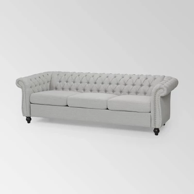 Parksley Tufted Chesterfield Sofa - Christopher Knight Home 9 Parksley Tufted Chesterfield Sofa - Christopher Knight Home - Image 9