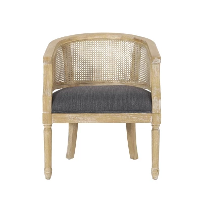 Steinaker French Country Wood And Cane Accent Chair - Christopher Knight Home 9 Steinaker French Country Wood And Cane Accent Chair - Christopher Knight Home - Image 9