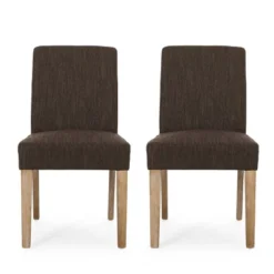 Set Of 2 Kuna Contemporary Upholstered Dining Chairs - Christopher Knight Home -Furniture Promotion Series GUEST a0f09207 2c93 4c7d a94c d6564069a828