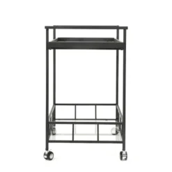 Ambrose Industrial Bar Cart - Christopher Knight Home -Furniture Promotion Series GUEST a1c51a65 8210 4dff 85c0 1049bc583ac3