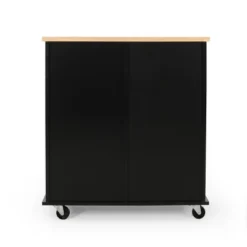 Provence Contemporary Kitchen Cart With Wheels - Christopher Knight Home -Furniture Promotion Series GUEST a2dd5c9f 12b2 42d6 adc8 1f6e4e71761d