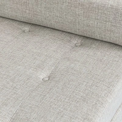 Keairns Mid Century Modern Tufted Double End Chaise Lounge With Bolster Pillows - Christopher Knight Home 6 Keairns Mid Century Modern Tufted Double End Chaise Lounge With Bolster Pillows - Christopher Knight Home - Image 6