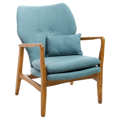 Haddie Mid Century Modern Club Chair - Christopher Knight Home 4 Haddie Mid Century Modern Club Chair - Christopher Knight Home - Image 4