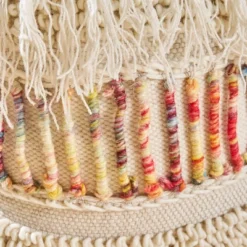 Proto Boho Wool Pouf Ivory - Christopher Knight Home -Furniture Promotion Series GUEST aa21c8c5 bb71 437d 8b37 39ae97d6cc10