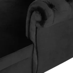 Houck Modern Glam Tufted Velvet Tete-A-Tete Chaise Lounge With Accent Pillows - Christopher Knight Home -Furniture Promotion Series GUEST aa7bd19d 0cc4 4ae8 8159 03e458300a03