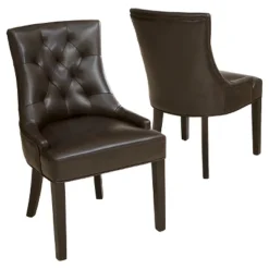 Set Of 2 Hayden Tufted Dining Chairs - Christopher Knight Home -Furniture Promotion Series GUEST ad9e7688 f2ec 4884 8e17 caf6aa1528eb