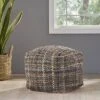 Cadieux Fabric Pouf - Christopher Knight Home