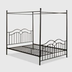 Queen Earhart Traditional Iron Canopy Bed - Christopher Knight Home -Furniture Promotion Series GUEST af06fb07 67ee 4756 96c5 8f436be8d46d