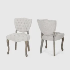 Set Of 2 Crosswind Tufted Dining Chair - Christopher Knight Home -Furniture Promotion Series GUEST af6d2e6a e9bd 4f28 8e31 e99c958fc69d